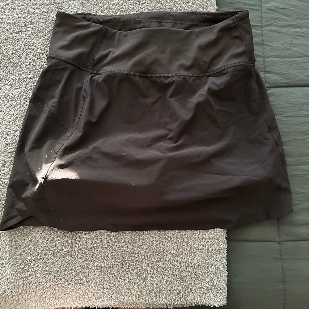 Athleta Black Mini Pencil Skirt for Athletic Occasions